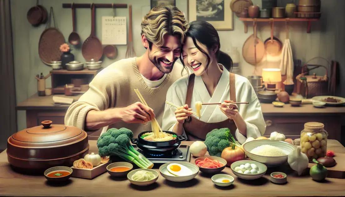 Delicious Dishes That Define Romantic Scenes in K-Dramas