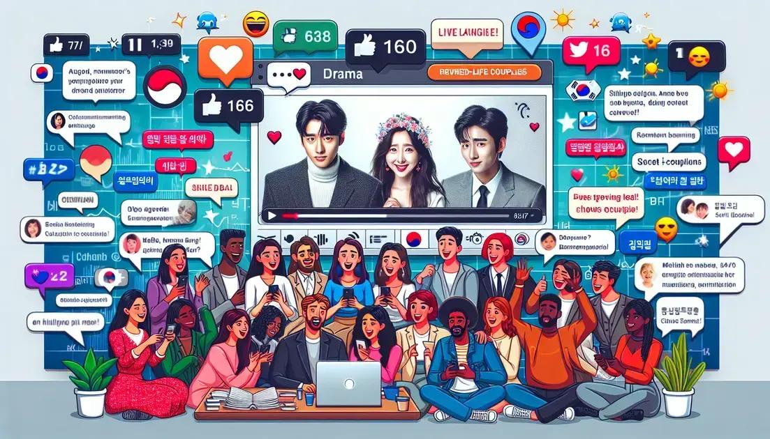 Impact of Real KDrama Couples on Fans and Media