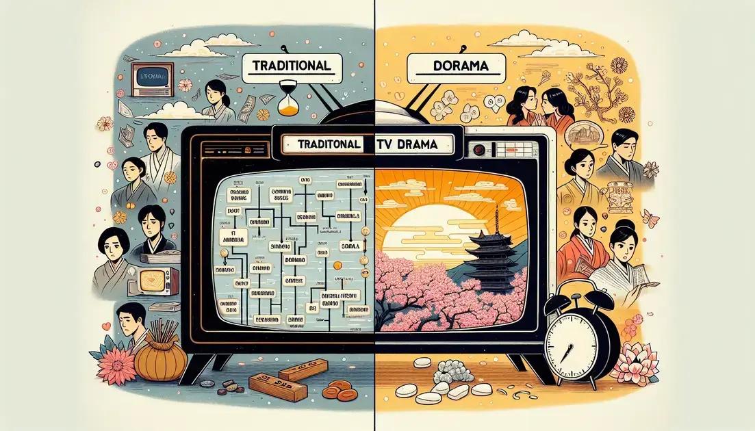 How Dorama Differs from Traditional TV Dramas