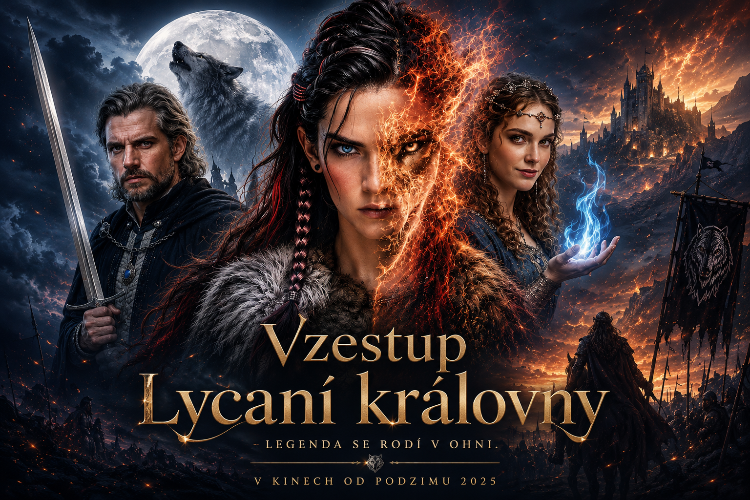 The Rise of the Lycan Queen – oficiální grafika
